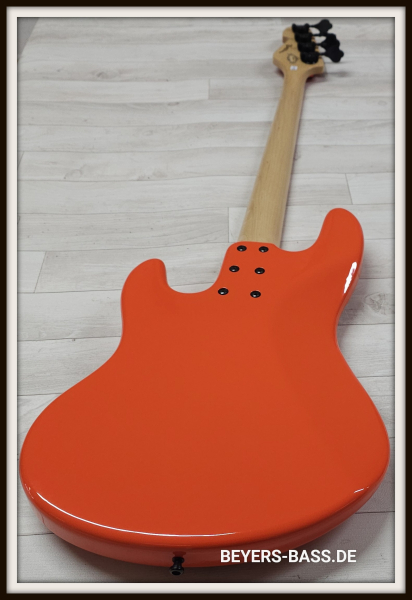 Sandberg California II TT4 "BassTheWorld" BTW, Very Soft Aged Orange Special Run, Limited Edition